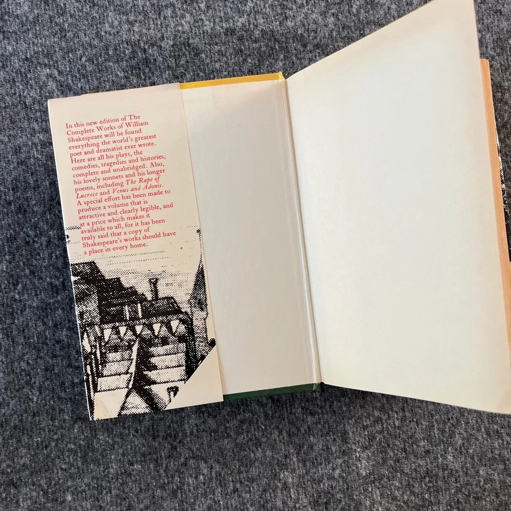 Vintage William Shakespeare Book